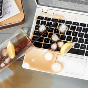 Read more about the article Spilling Liquid on Laptops